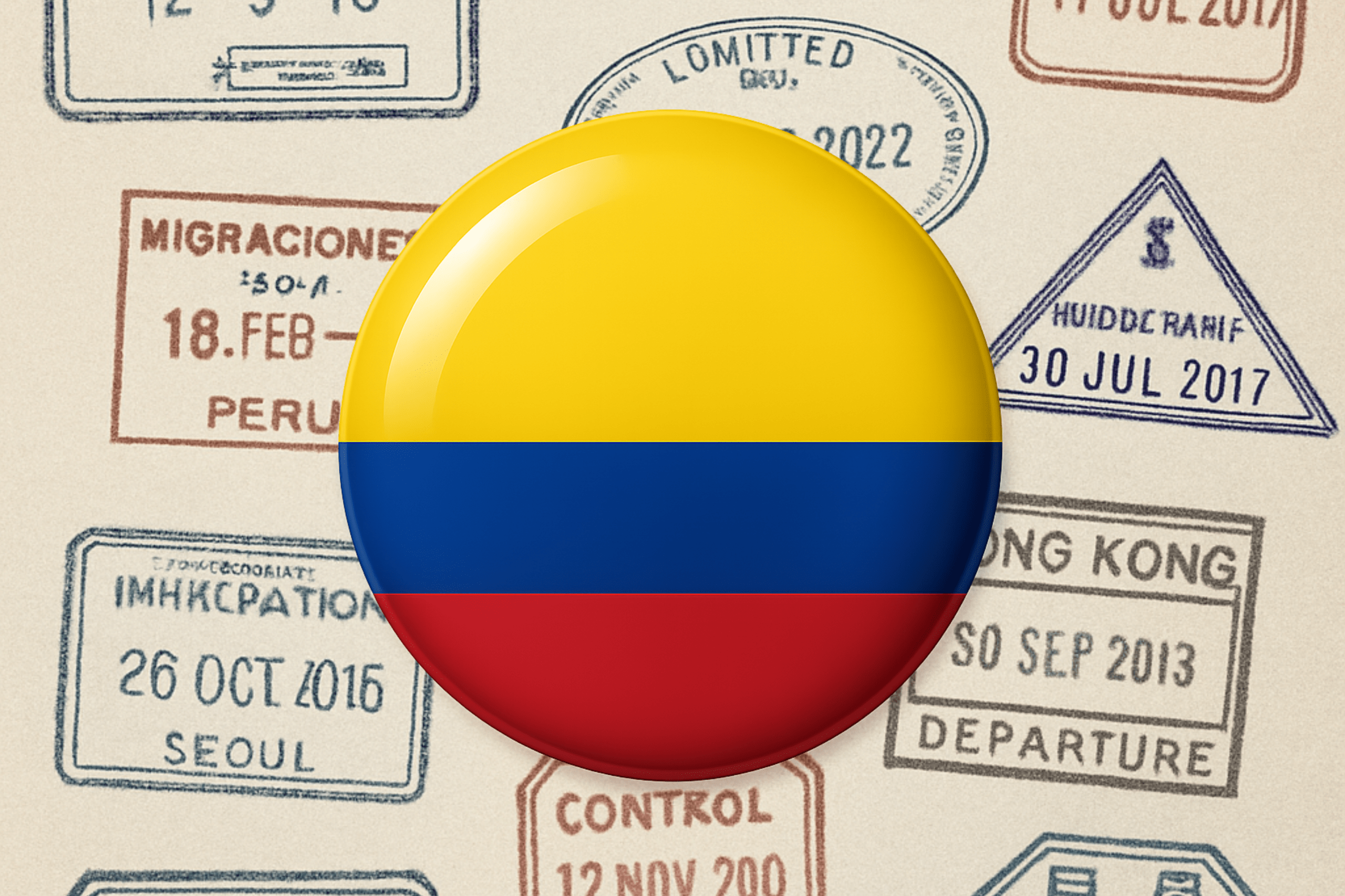 Documentacion para viajar a Colombia