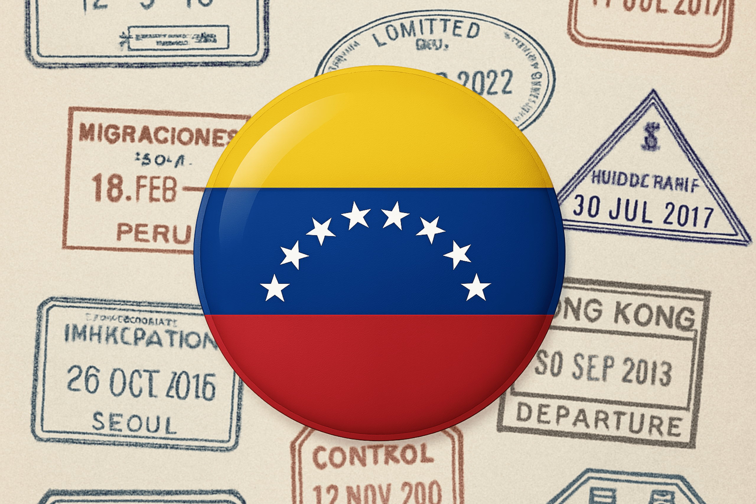 Documentacion para viajar a Venezuela